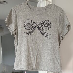 Maeve Bow Tee XS
